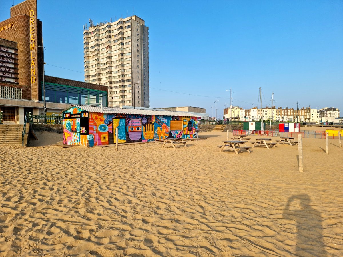 The painted shed